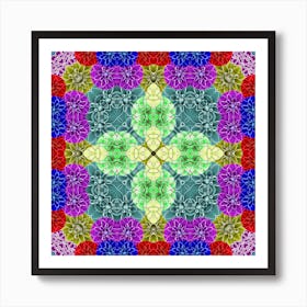 Flower Design Design Artistic Art Print