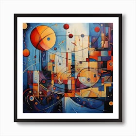 Abstract Painting 3 Art Print