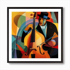Jazz Musician 42 Art Print