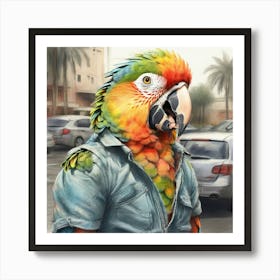 Parrot 39 Art Print