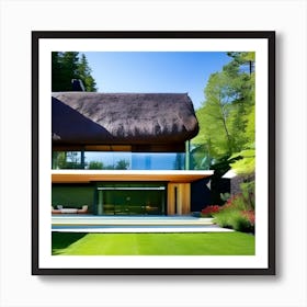 Thatched House Art Print