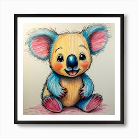 Koala 45 Art Print