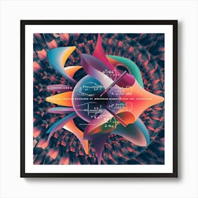 Mathematical Dreamscape Art Print