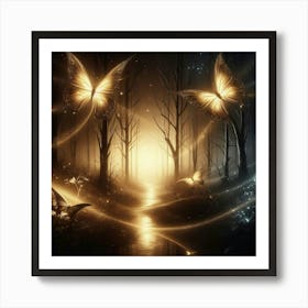 Fairy Forest 10 Art Print