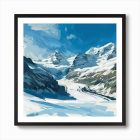 Swiss Alps 2 Art Print