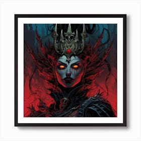 Dwarven Queen Art Print