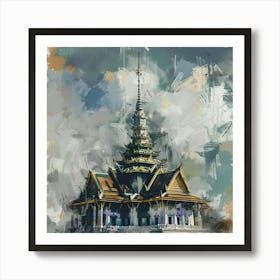 Thailand Royal Palace Art Print