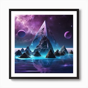 Pyramid of Thea Art Print