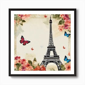 Paris Eiffel Tower 119 Art Print