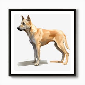 Carolina Dog Art Print