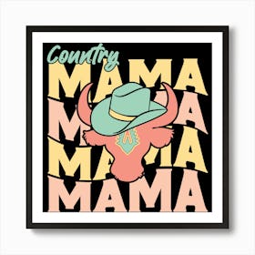 Mama Happy Mother's Day 1 Art Print