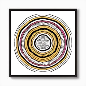 Circle Of Circles 1 Art Print