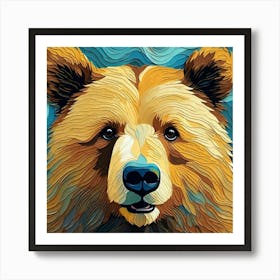 Bear Painting Art Print