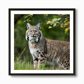 Lynx cat 3 Art Print