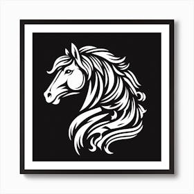 Horse Head Art Print