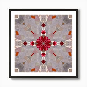 Modern Art Is A Star Flower Art Print