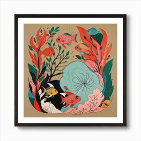 'Fishes' Art Print