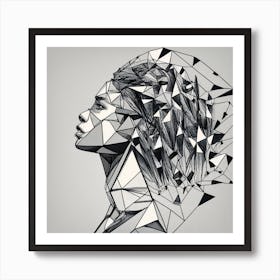 Create An Exquisite Ink Drawing On White Paper T (2) Art Print