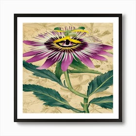 Passion Flower Art Print