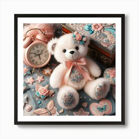 Teddy Bear 3 Art Print