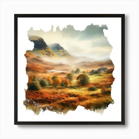 Autumn In Scotland 2 Art Print