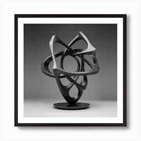 Abstract Sculpture 9 Art Print