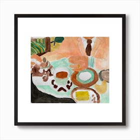 Breakfast Art Print