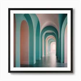 Arches Stock Videos & Royalty-Free Footage 3 Art Print