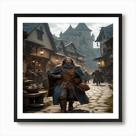 Elder Scrolls Art Print