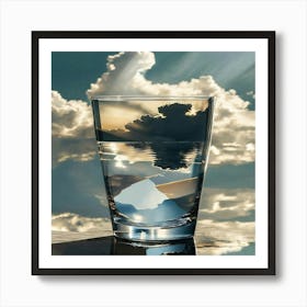 vaso cristal Art Print