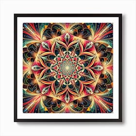 Mandala 102 Art Print