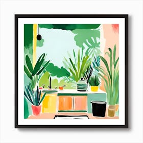 Kitchen Jungle Dreams 08 Art Print