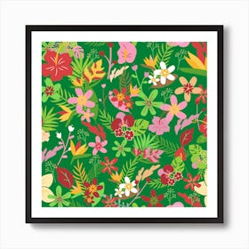 Flower Garden Art Print