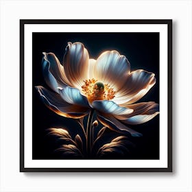 Peony Flower 2 Art Print