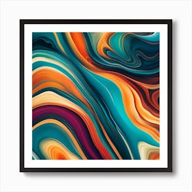 Abstract Painting 31 Art Print