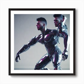 Futuristic Man 202 Art Print