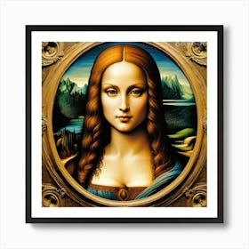 Mona Lisa 1 Art Print