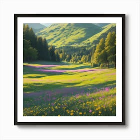 Tranquil Meadows Art Print