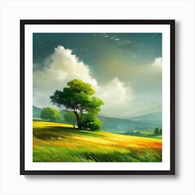 Landscape Wallpapers 22 Art Print