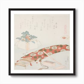 Akoya Shell, Katsushika Hokusai Art Print