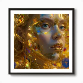 Golden Girl Art Print