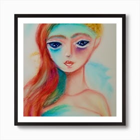 Mermaid 3 Art Print