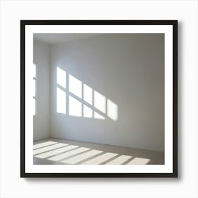 Empty Room - Empty Room Stock Videos & Royalty-Free Footage 6 Art Print