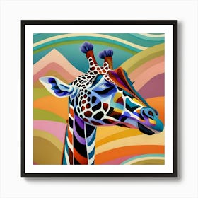 Giraffe Art Print