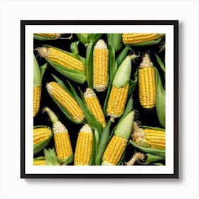 Sweetcorn As A Logo (72) Art Print