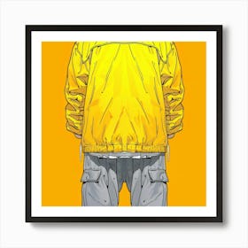 Yellow Jacket 1 Art Print