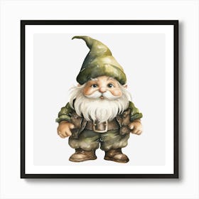Gnome 18 Art Print