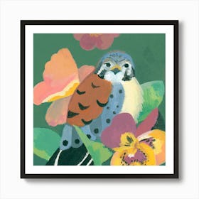 Colorful Bird Art Print