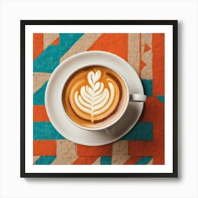 Latte Art 31 Art Print