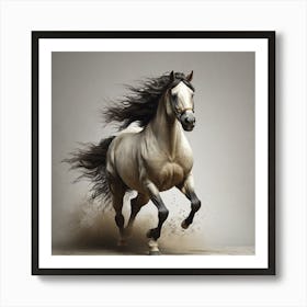 Galloping Horse Art Print